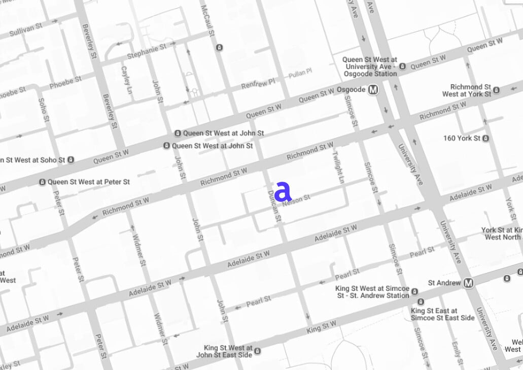 Toronto Map